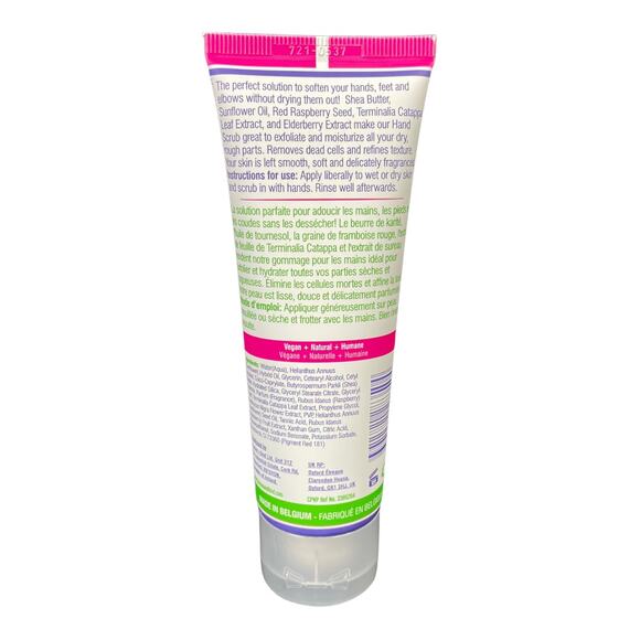 Human + Kind Moisturizing Hand Scrub Elderflower and Raspberry 2.5oz 75ml - Picture 3 of 3